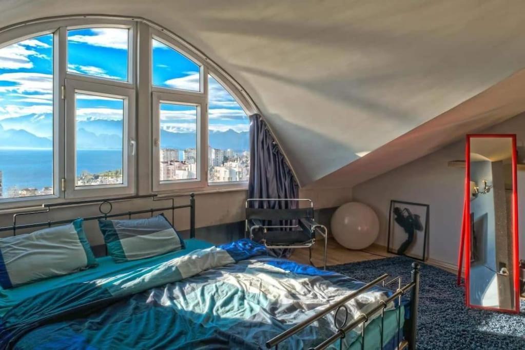Apartment Luks Tripleks 180° Deniz Dag Manzarali Merkez De Antalya