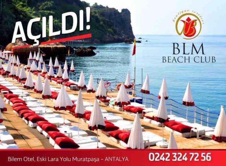 Apartment Luks Tripleks 180° Deniz Dag Manzarali Merkez De Antalya