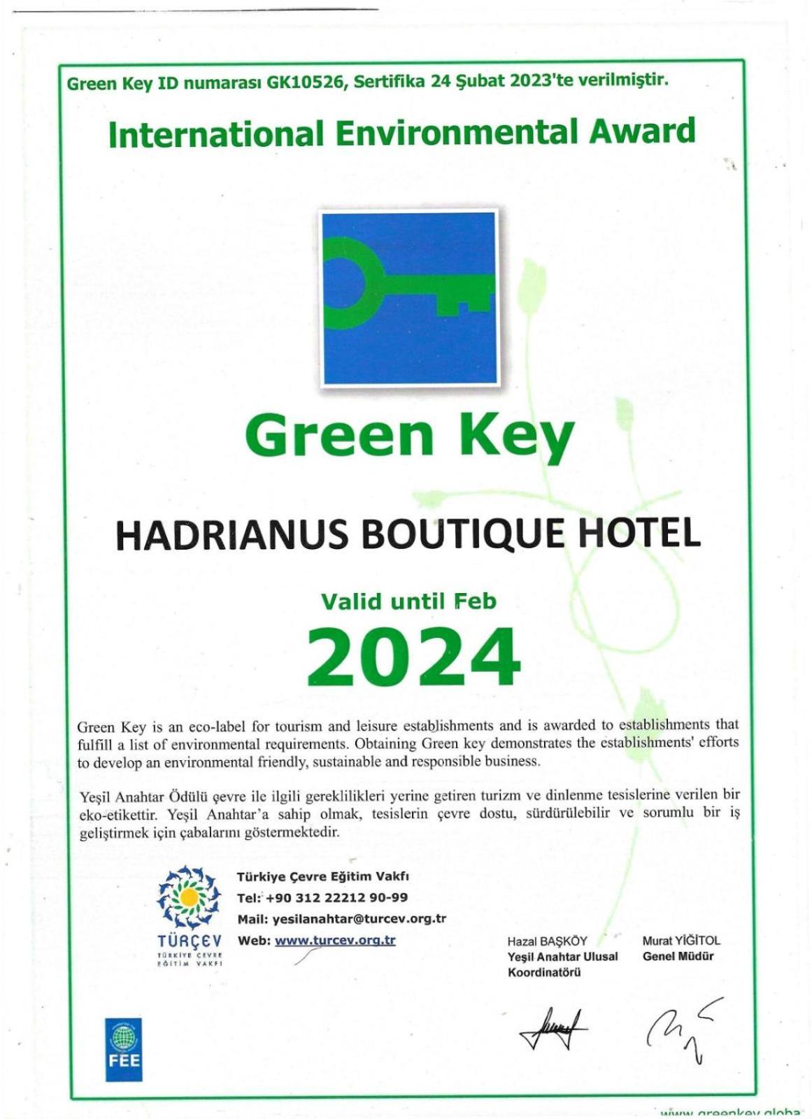Otel Hadrianus Pansion Antalya