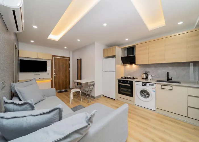 Chic Flat With Central Location In Muratpasa