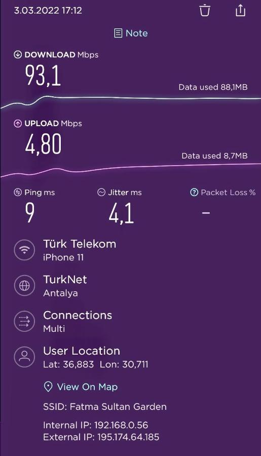 Hotel Fatma Sultan Oldtown Konak&restaurant ,100mb Fast Internet *