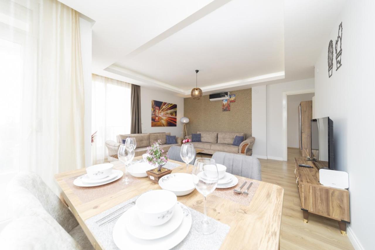 Bright Flat W Balcony 15 Min To Konyaalti Apartment *