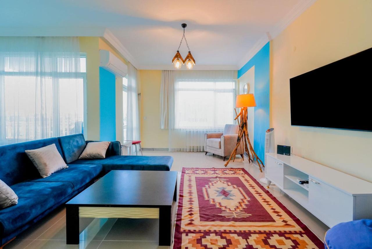 And Comfy Flat With Balcony In Muratpasa Apartment Antalya