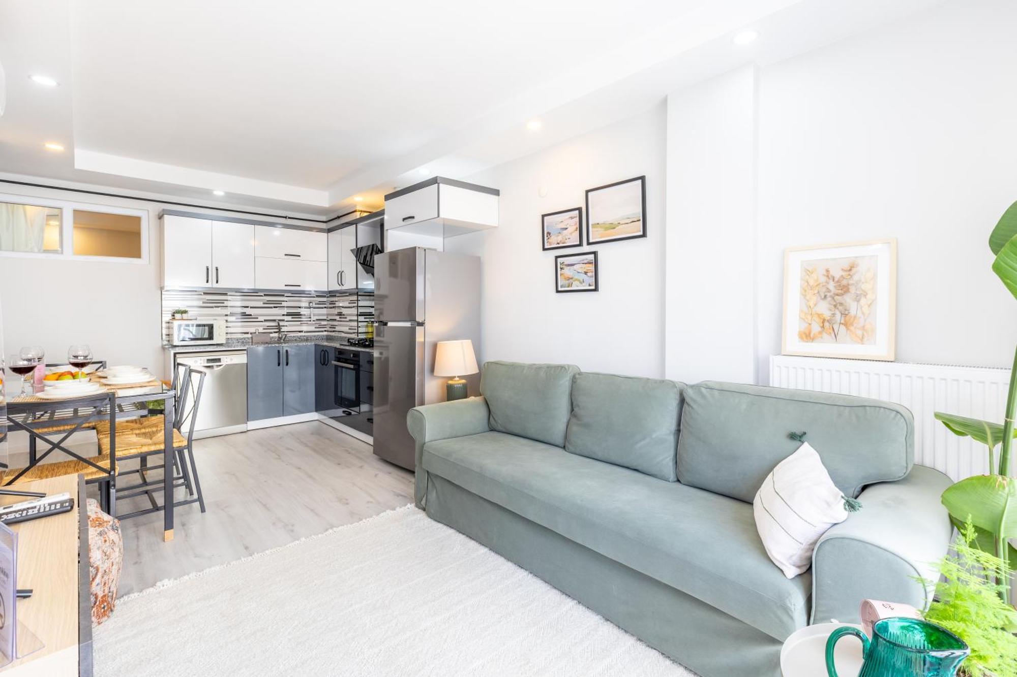 Modern House & Location & Oldtown 10 Min Apartment Antalya