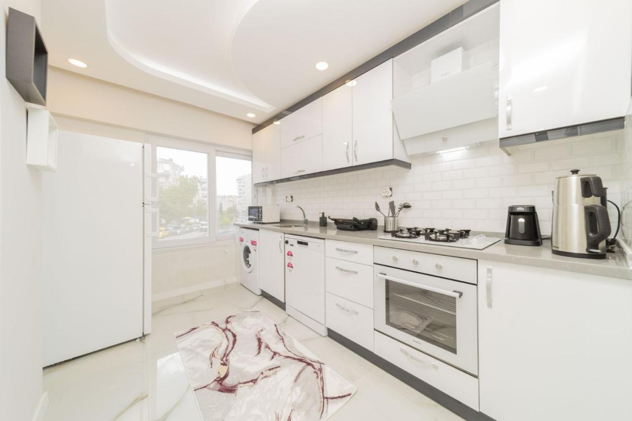Fully Furnished Spacious Flat In Muratpasa Apartment *