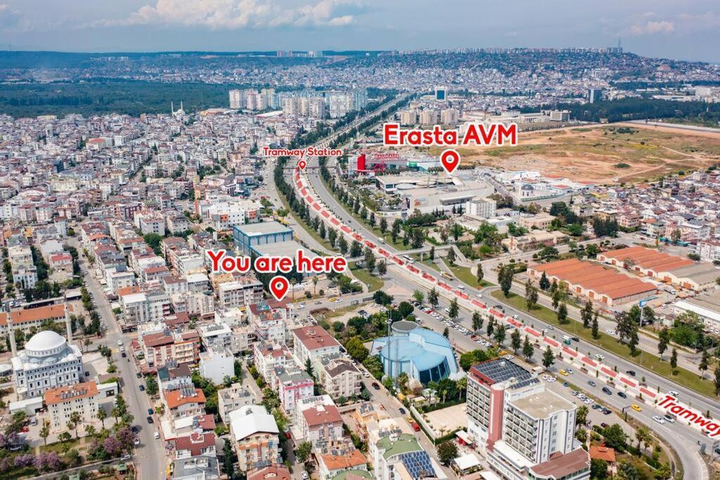 Konyaalti Sahiline Arac Ile 5 Dk Merkezi Konum '14' Appartement *
