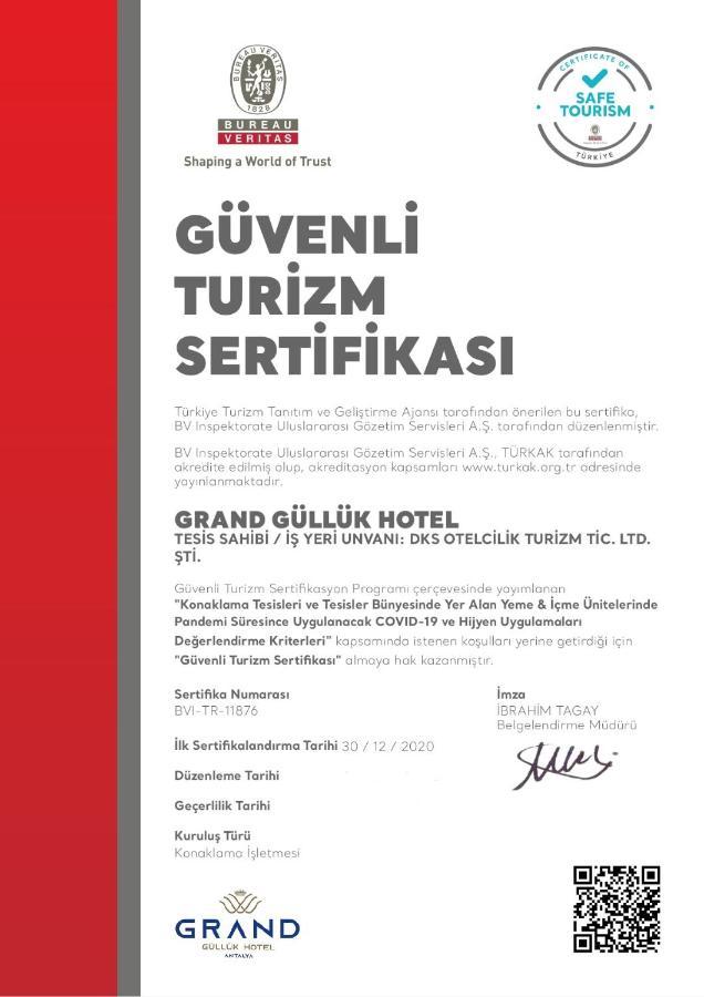Grand Gulluk Hotel&spa 4* Antalya